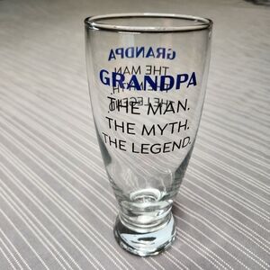 Pilsner Beer/ Drinking Glass For Grandpa